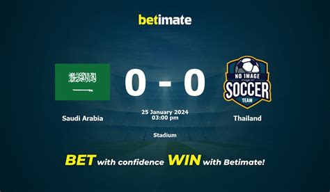saudi arabia vs thailand prediction